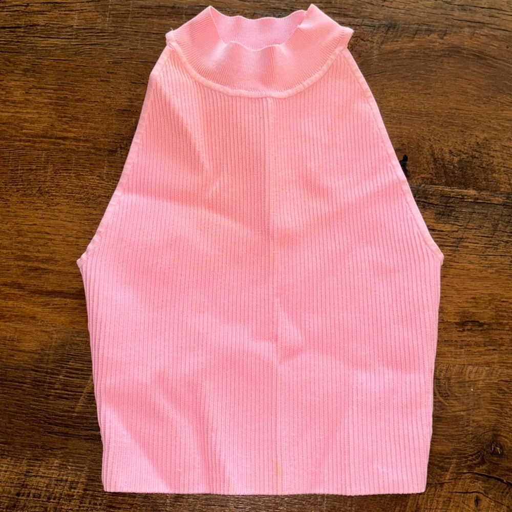 Pink Aritzia Babaton sculpt knit. Size S worn once